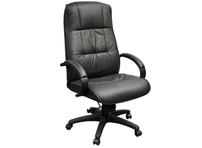 HIGH BACK LEATHER CHAIR