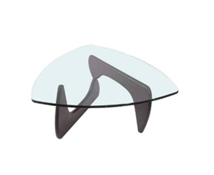 Coffee table in tempered glass