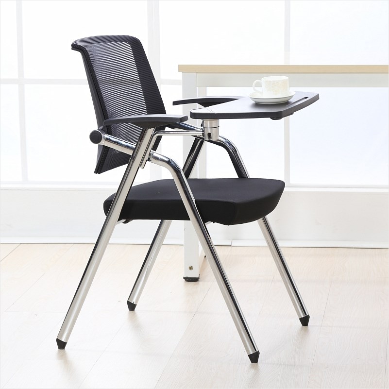 Mesh Back Chair With Tablet Arm Techno Office Furniture