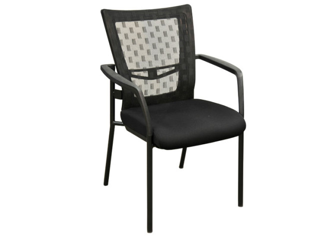 4-LEGS MESH BACK STACKABLE GUEST CHAIR